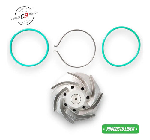 Bomba D Agua John Deere Powertech 6081 8.1 Re57154 16 Diente