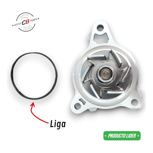 Bomba De Agua Compatible Con Hyundai Grand I10 1.2l 1.3l L4
