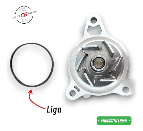 Bomba De Agua Compatible Con Hyundai Grand I10 1.2l 1.3l L4