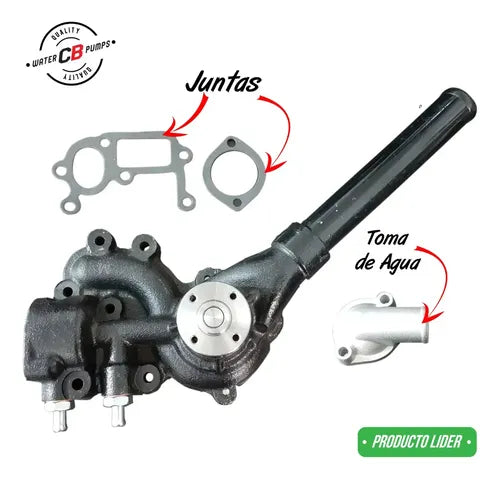 Bomba De Agua Para Montacargas Hyster Mazda H25 S25 Va 4cil