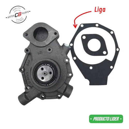 Bomba De Agua Compatible John Deere 5100 6120 6110 3 Conex.