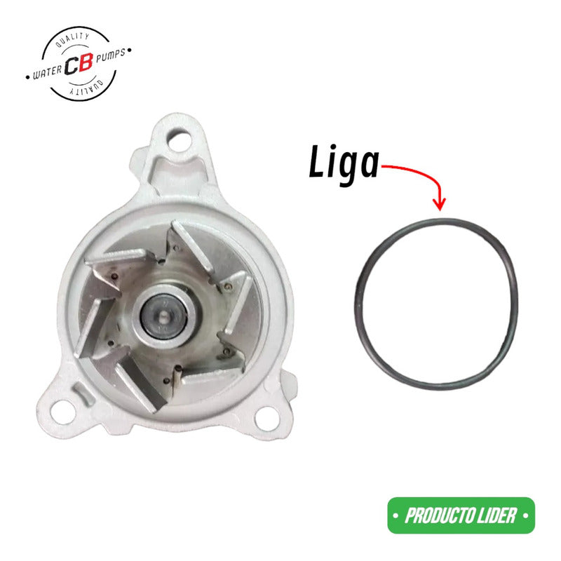 Bomba De Agua Dodge Attitude Hyundai Kia 1.2l 2011 - 2017