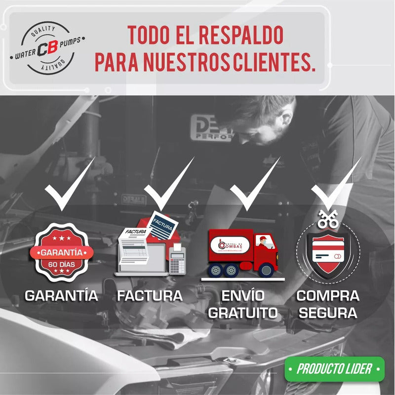 Bomba Agua Buick Regal Century Impala Cutlass V8 5.7 5.0 7.5