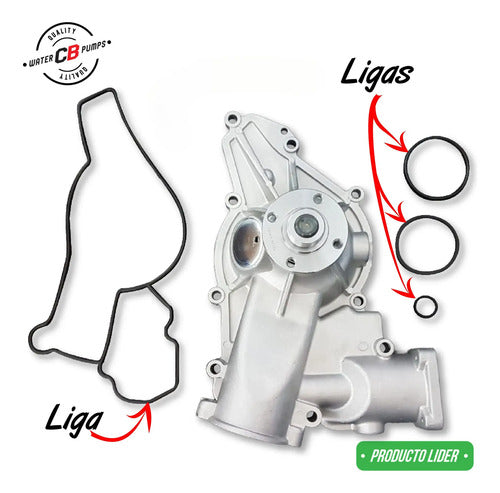 Bomba De Agua Ford Econoline F250 350 450 550 96-03 V8 7.3l