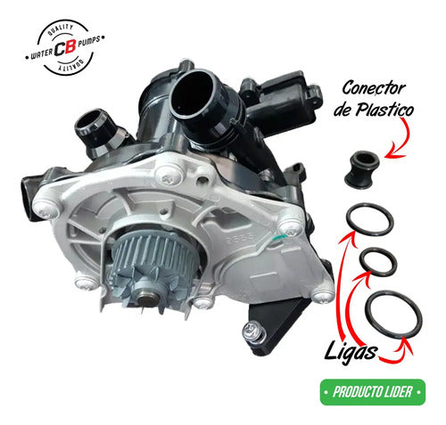 Bomba De Agua Completa Audi A3/a4/q5/vw 1.8/2.0l Turbo 14-17