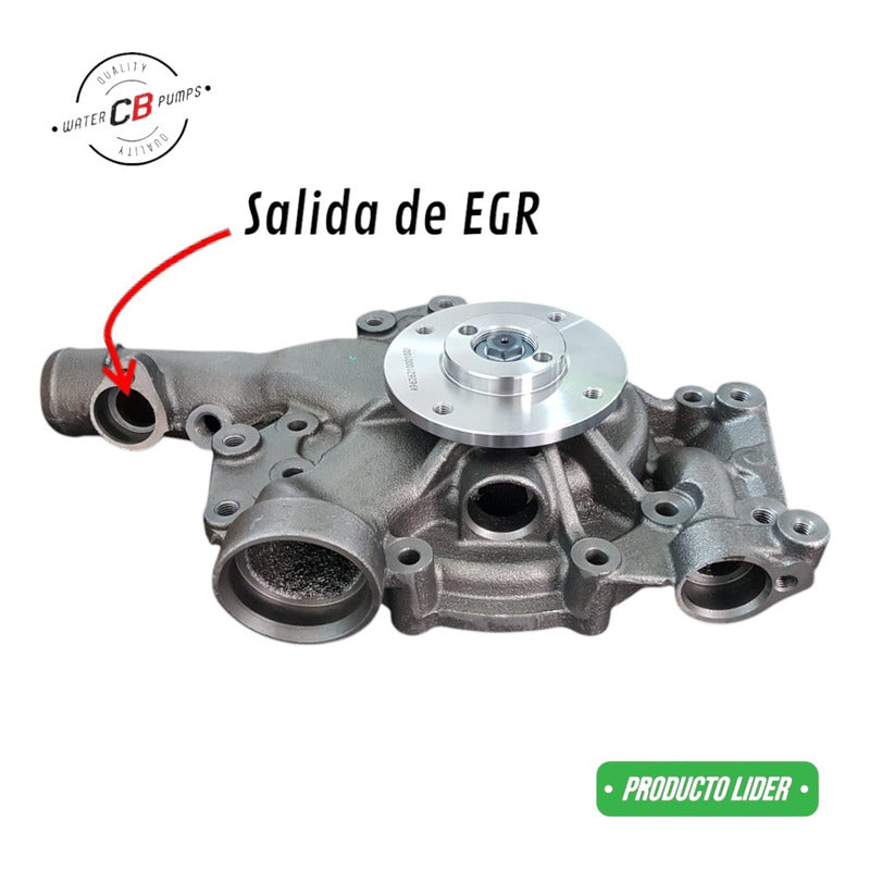 Bomba De Agua Mercedes Benz Diesel Om924 926 Con Egr