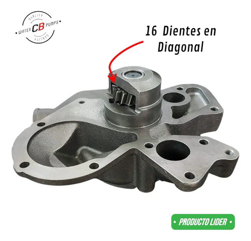 Bomba De Agua Para Perkins Caterpillar 4.401 T4.401 1545442