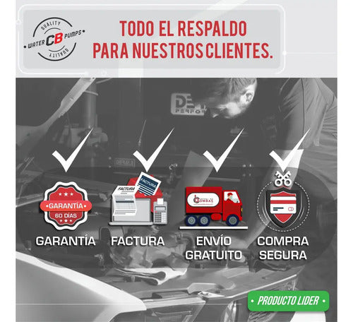 Bomba De Agua Compatible Con Cummins Isc Isl 6ct L6 8.3l