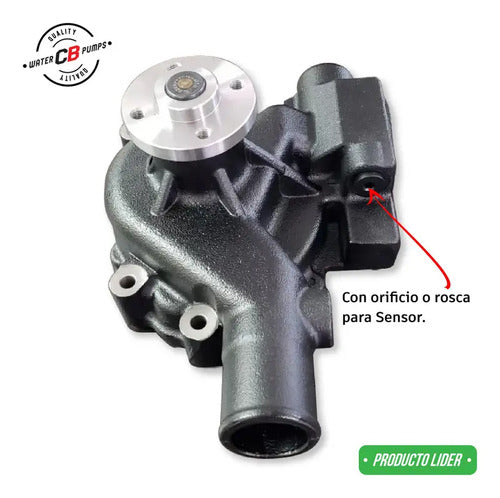 Bomba De Agua Para Cummins B3.3 Qsb3.3 Qsb4.5 (con Orificio)