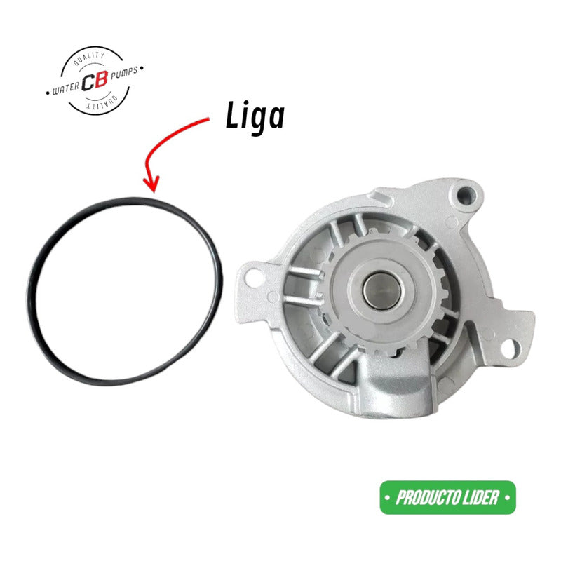 Bomba De Agua Vw Eurovan L5 2.5l 2.4l 2001 2010 (18 Dientes)