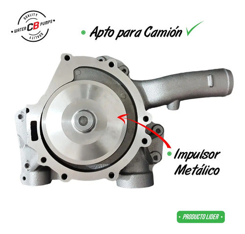 Bomba D Agua Compatible Con Mercedes Benz Diesel Om924 Om926