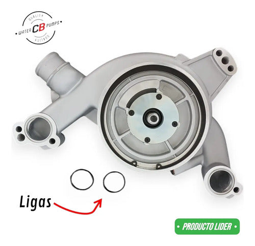 Bomba De Agua Compatible Con Man D876 Motor 18363 Ect D2876l