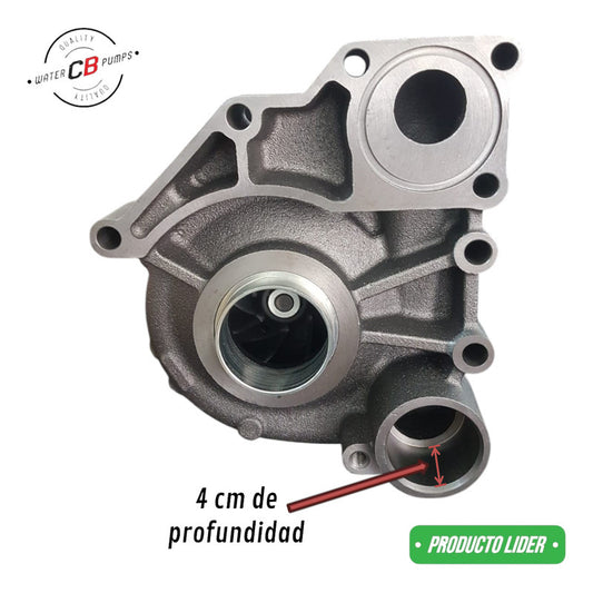 Bomba De Agua Para Cummins Isx/egr Base Salida Inf. Larga