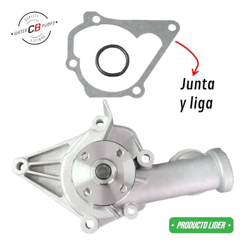 Bomba De Agua Verna Attitude Colt Accent Mirage L4 1.5l