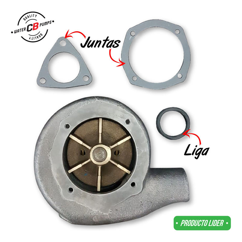 Bomba De Agua Detroit Serie 71 Allis Chalmers Gm Derecha